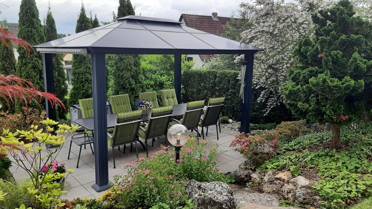 Ferienwohnung Mit Japangarten Karlstadt Bagian luar foto